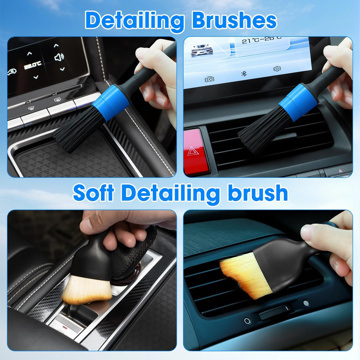 Windshield Cleaner Tool & Car Cleaning Kit