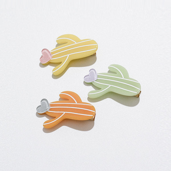 Cactus Hair Clip