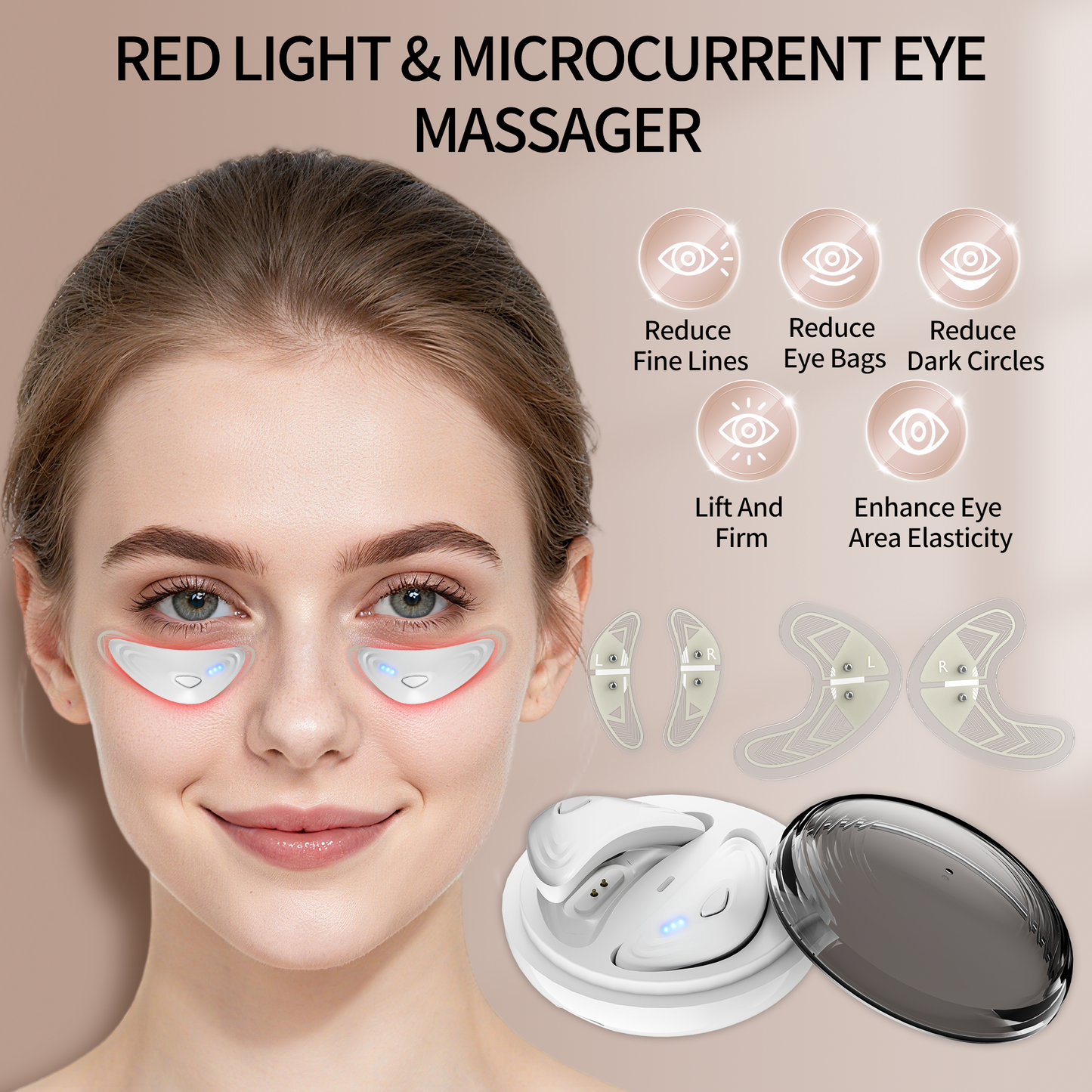 Massage Eye Beauty Device Remove Eye Wrinkles Bags Dark Circle