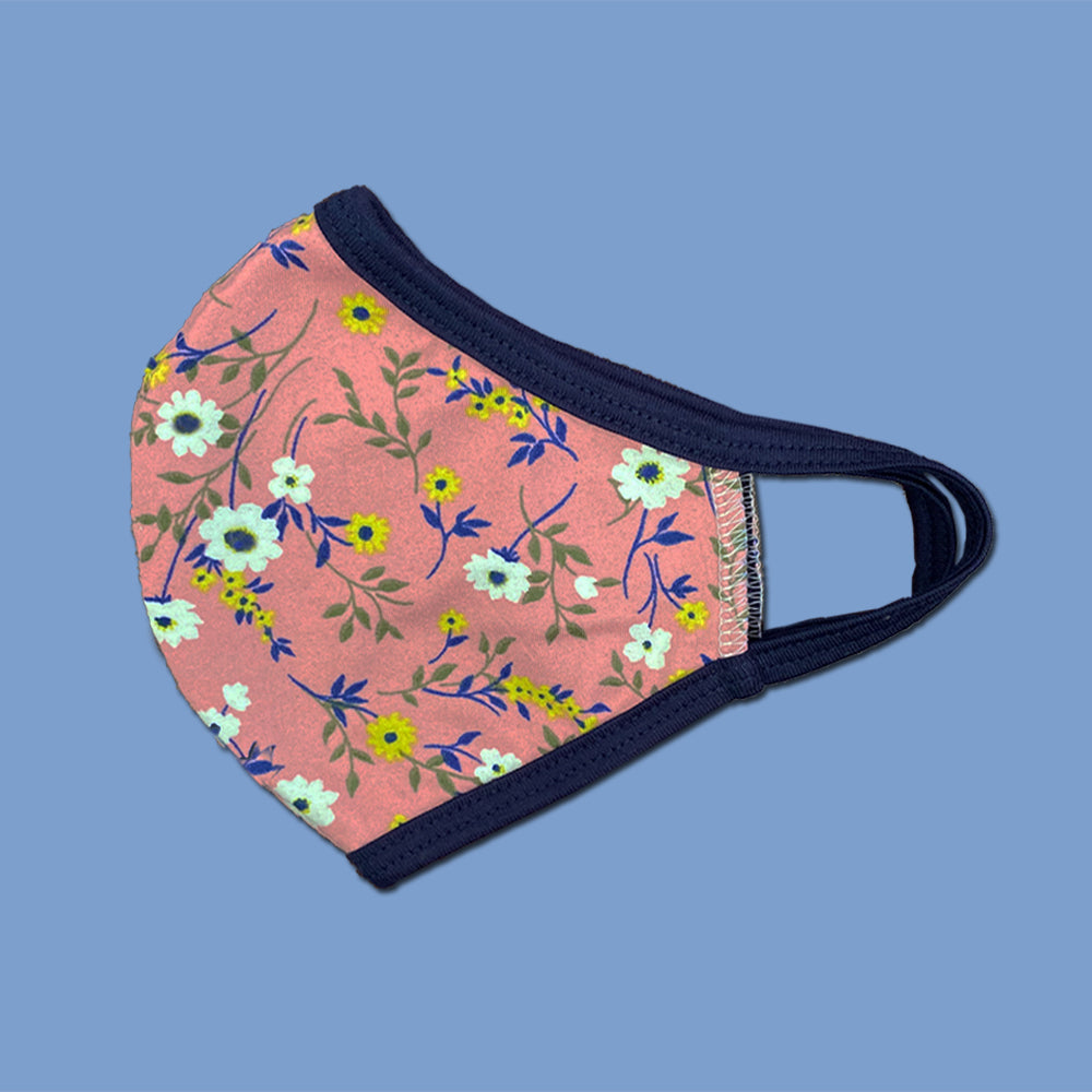 Pack of 25 fashion Floral flower washable reusable fabric face mask