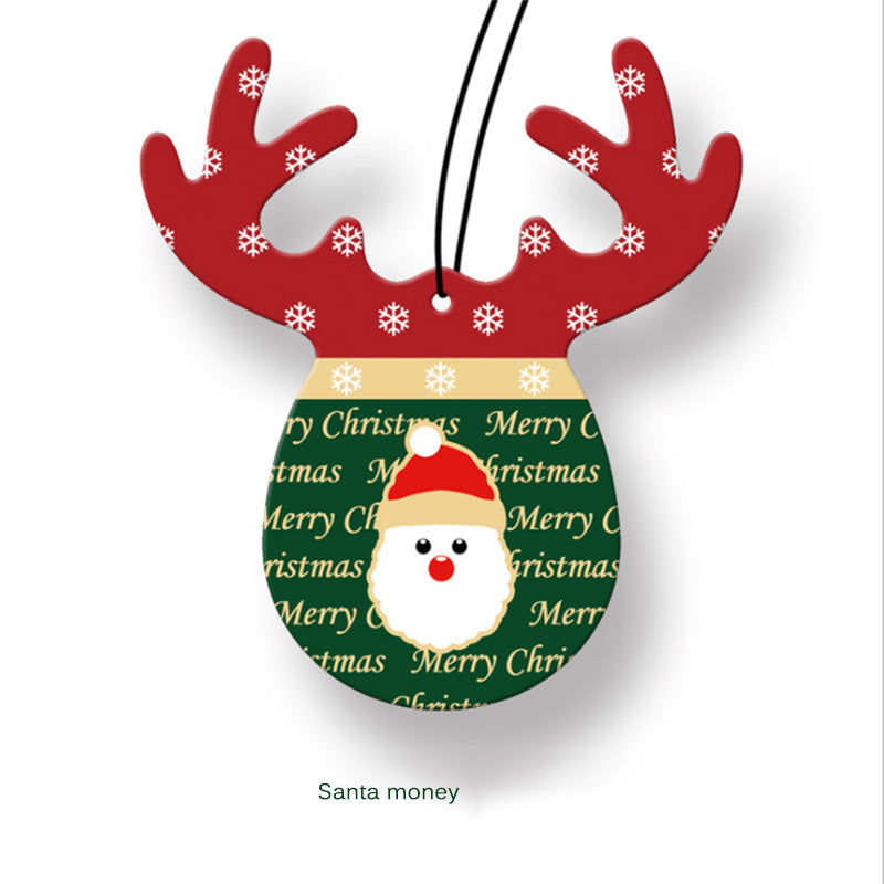 Christmas Car Air Freshener Decor Santa Claus