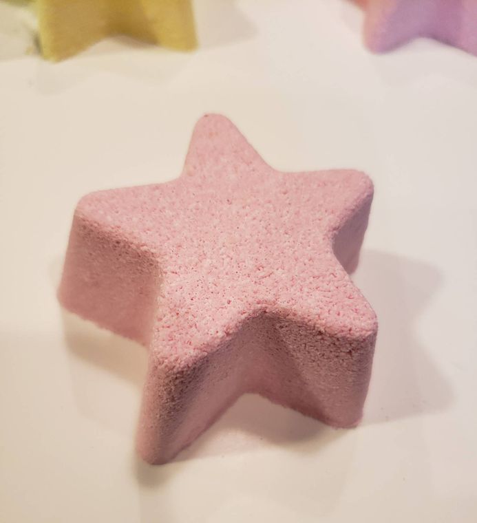All Natural Star Bath Bombs