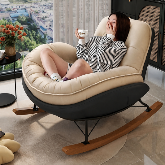 CloudCradle™ Luxury Rocking Lounge Chair