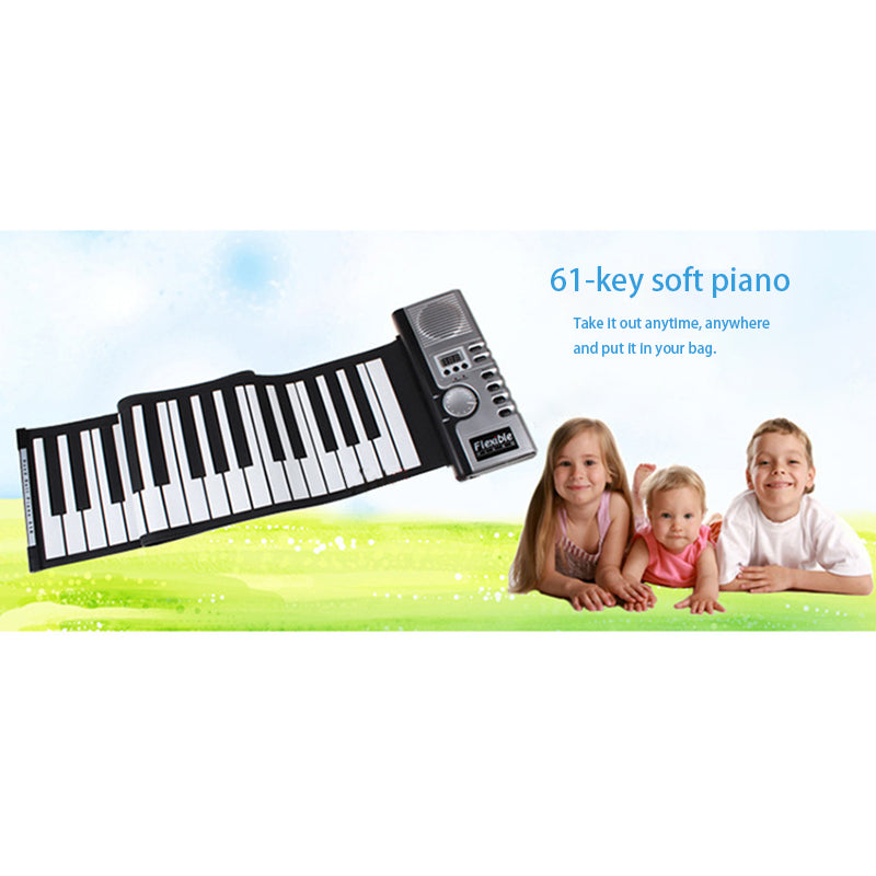 Portable 61 Keys Professional Smart Folding Piano