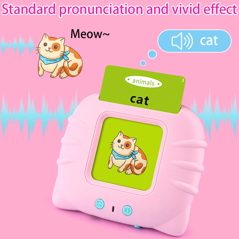 For Kids Electronic Cognitive Cards Talking Flash Cards Audio Books