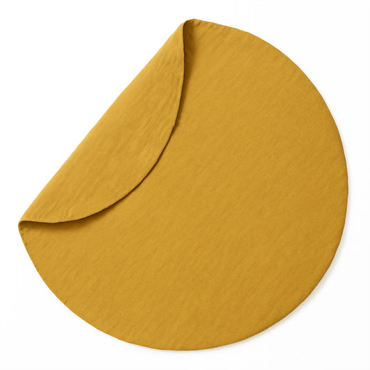 Organic Cotton Activity Mat Havane - Honey
