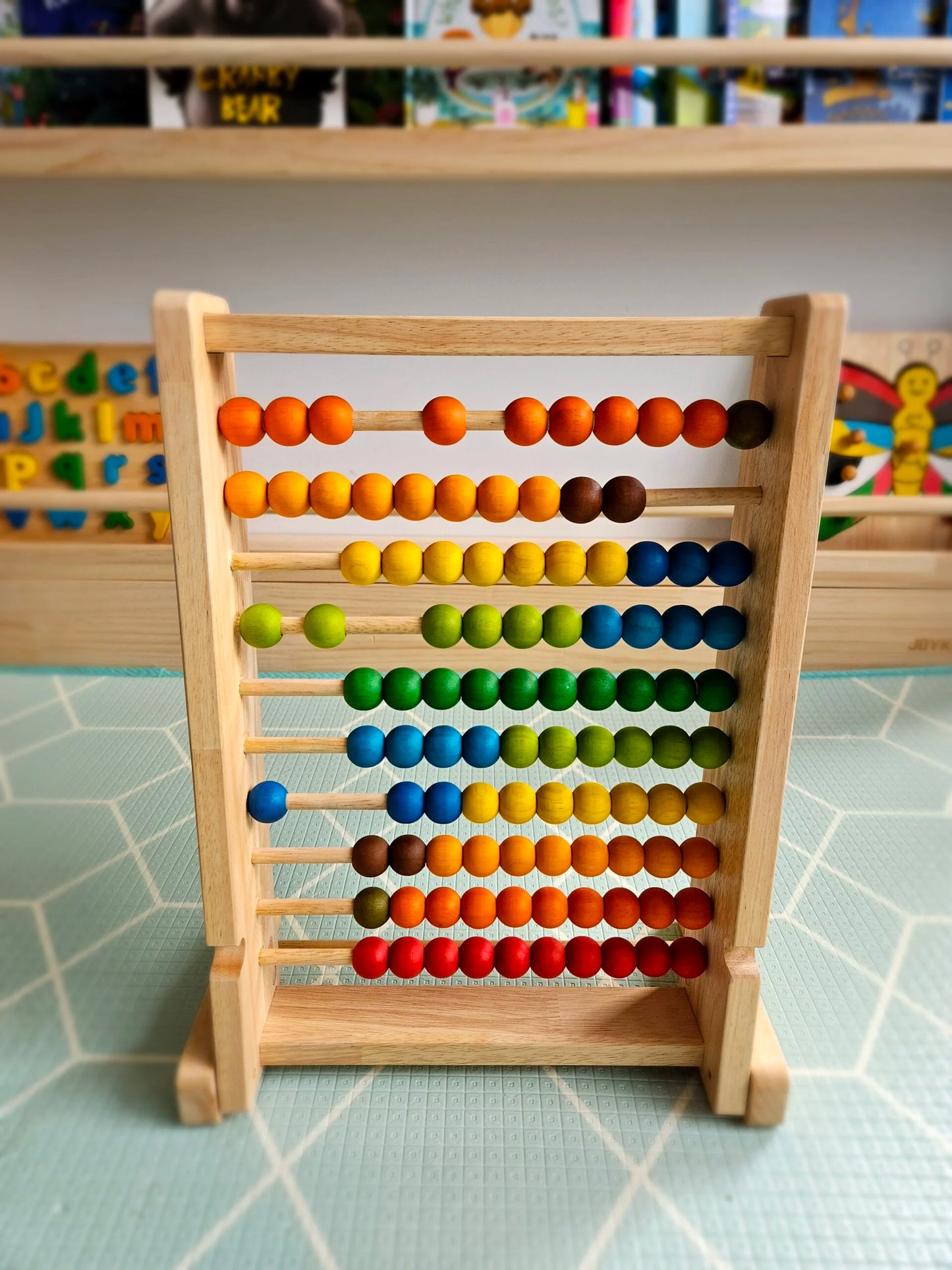QToys Australia (USA) Bead counting abacus