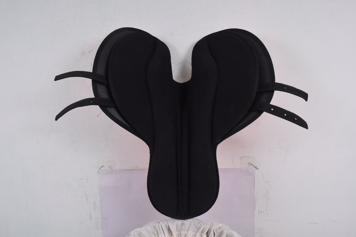 Orange Synthetic Racing Exersize Saddle Sizes 15" to 18" Inch