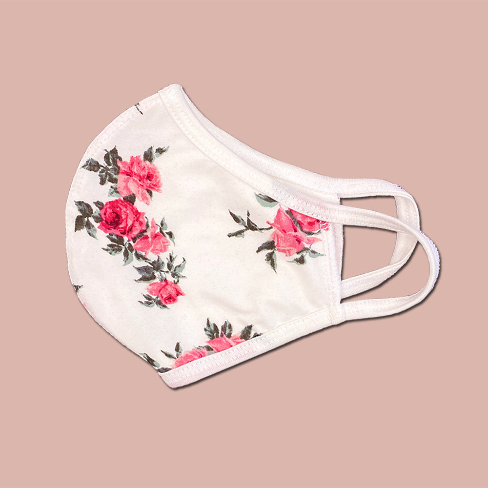 Pack of 25 fashion Floral flower washable reusable fabric face mask