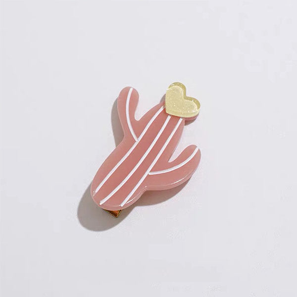 Cactus Hair Clip