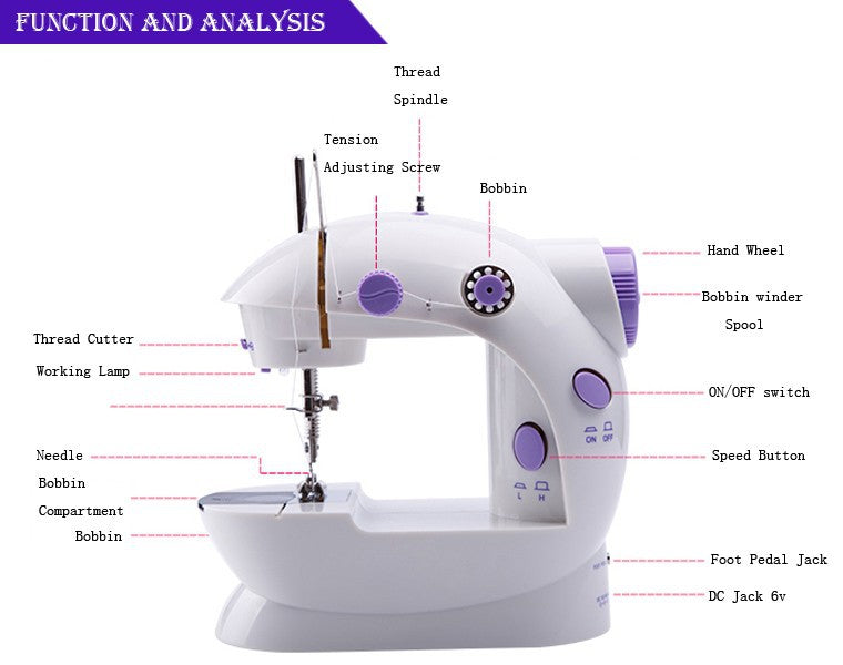 Protable Small Sewing Machine Sewing Machine