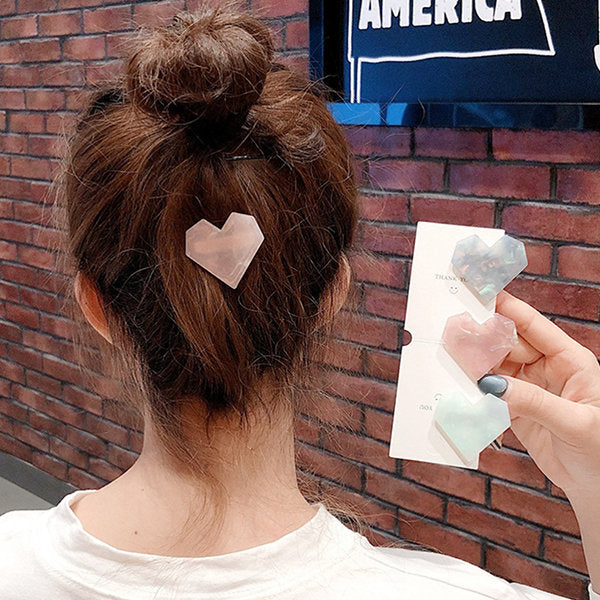 Cute Heart Hair Clip