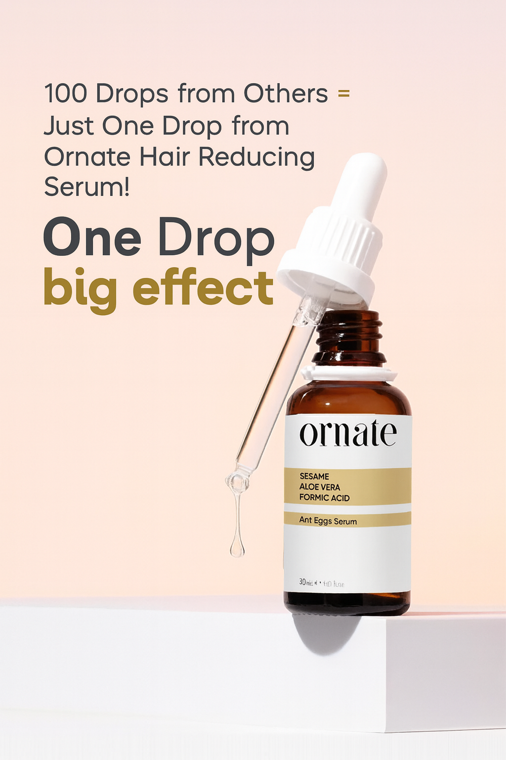 Ant Egg Oil Hair Serum 30ml 0.5% Formic Acid & 10% Aloe Vera