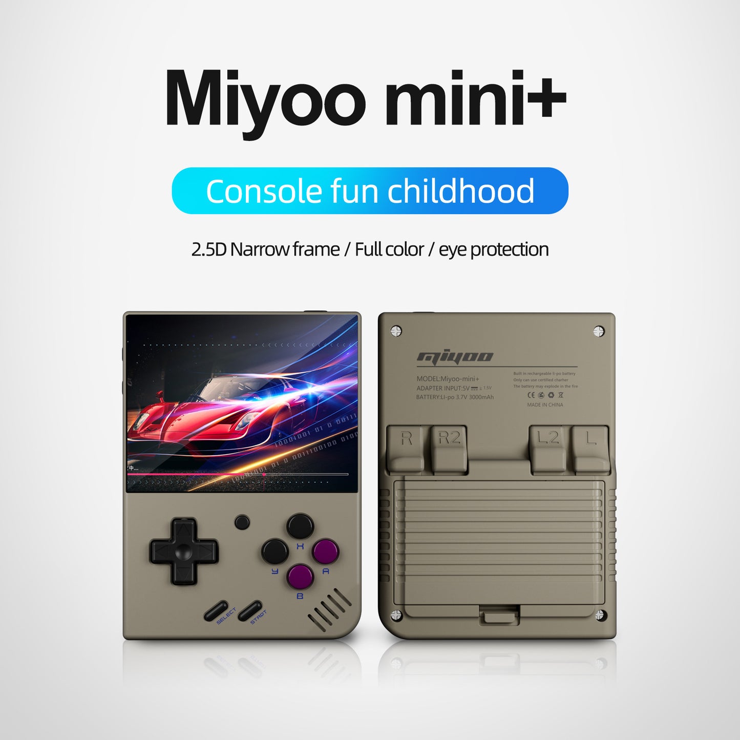 M26 5.1 inch IPS Handheld Retro Game Console 20000 Games  PSP PS1 30