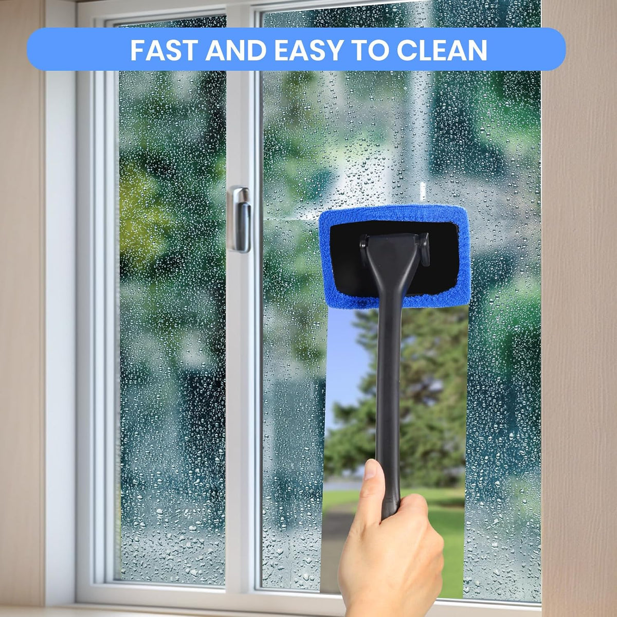 6PCS Windshield Cleaning Tool & Car Window Cleaner