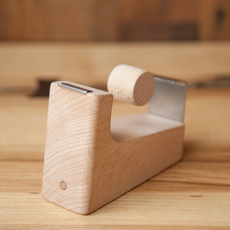 Wooden Adhesive Tape Tool