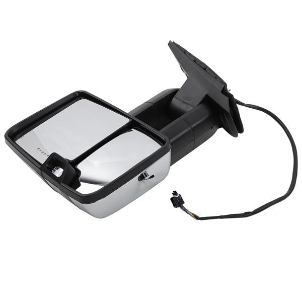 Heated Chrome Towing Mirrors for 07-13 Chevy Tahoe LED Signal
