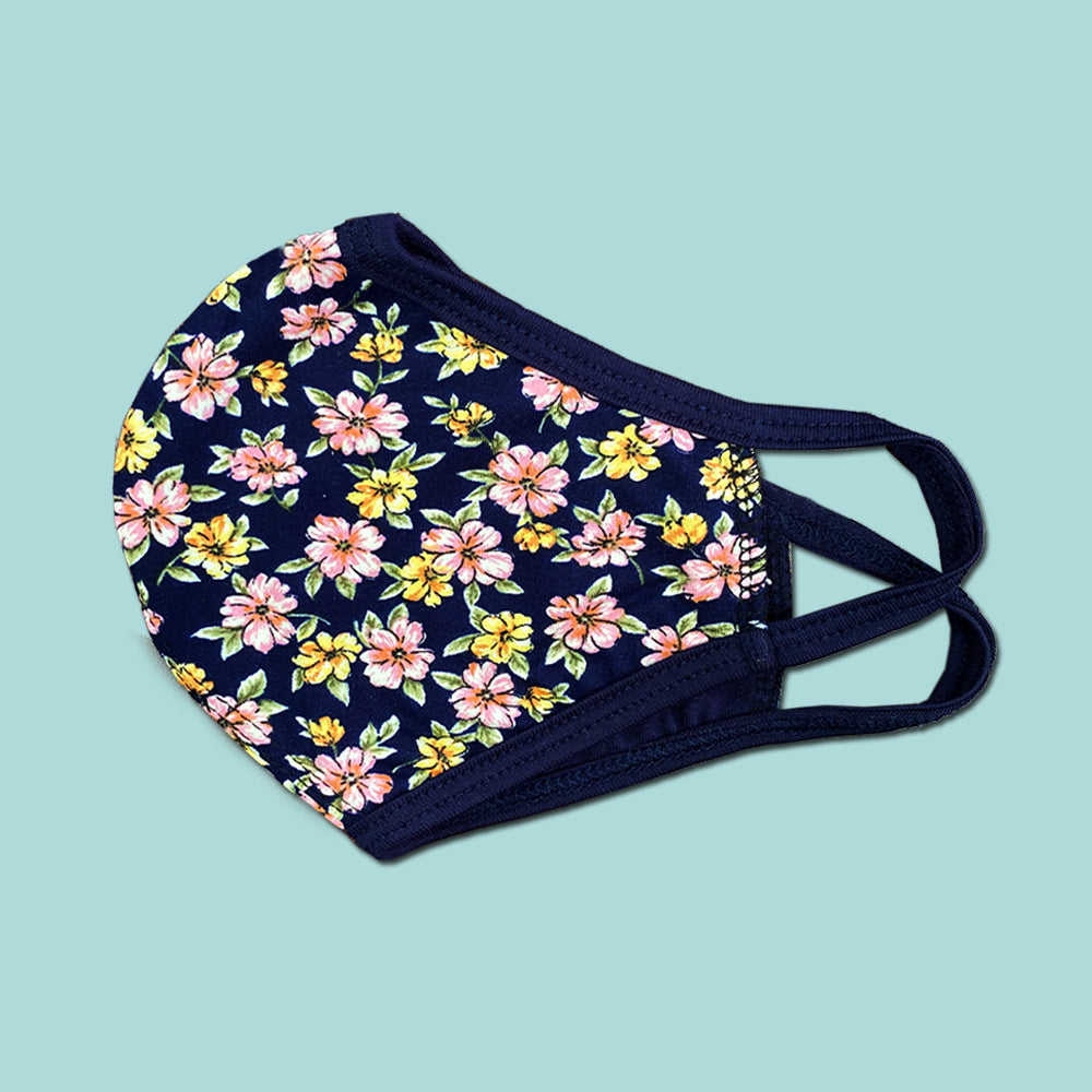 Pack of 25 fashion Floral flower washable reusable fabric face mask