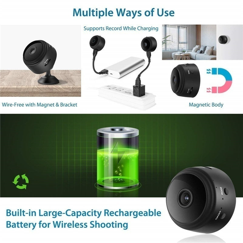 A9 WIFI Mini Camera Home Secrety HD 1080P
