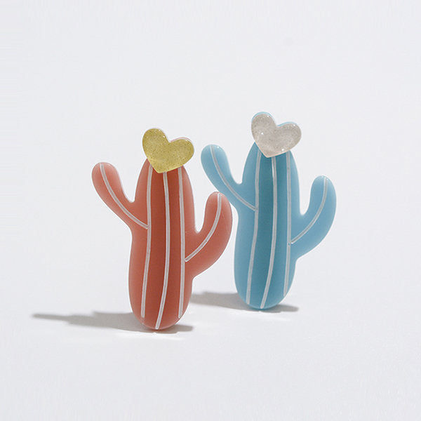 Cactus Hair Clip