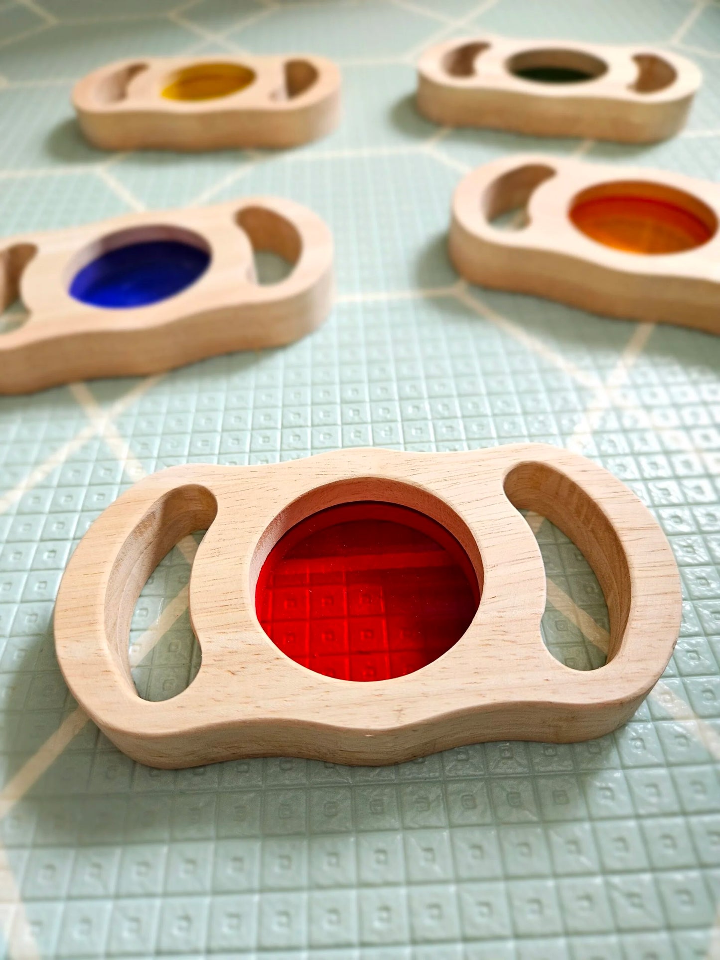 QToys Australia (USA) See through coloured blocks