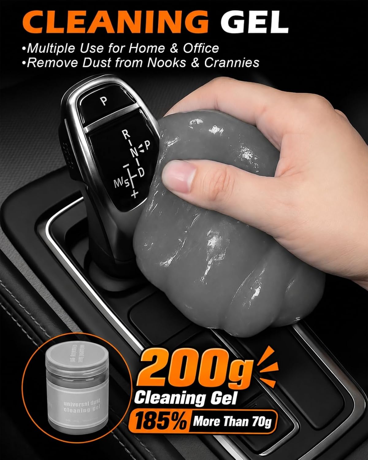 20Pcs Windshield Cleaner & Car Detailing Kit