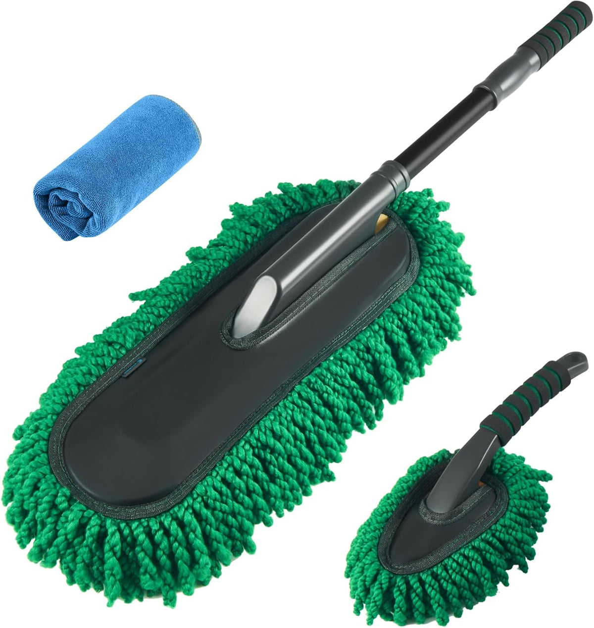 Extendable Car Windshield Cleaner – Microfiber Duster