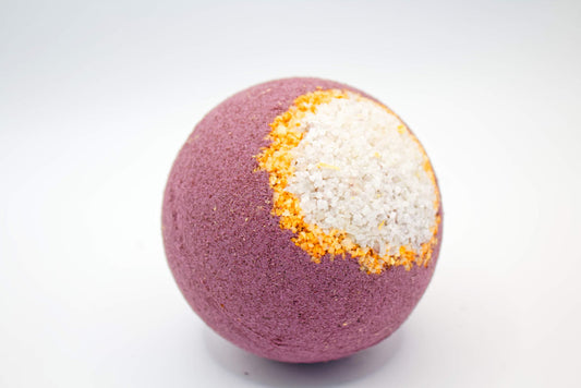 3" Geranium Lemon Geode Bath Bomb
