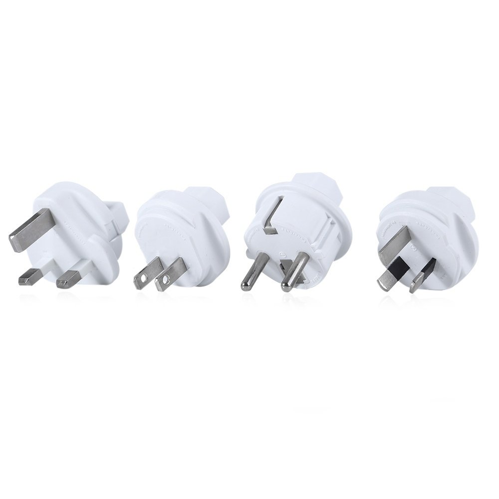 Power Cube 2 USB Ports 4 Travel Plugs