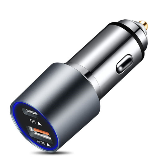 Portable Car Charger USB QC3.0 PD Dual Fast Charger iphone