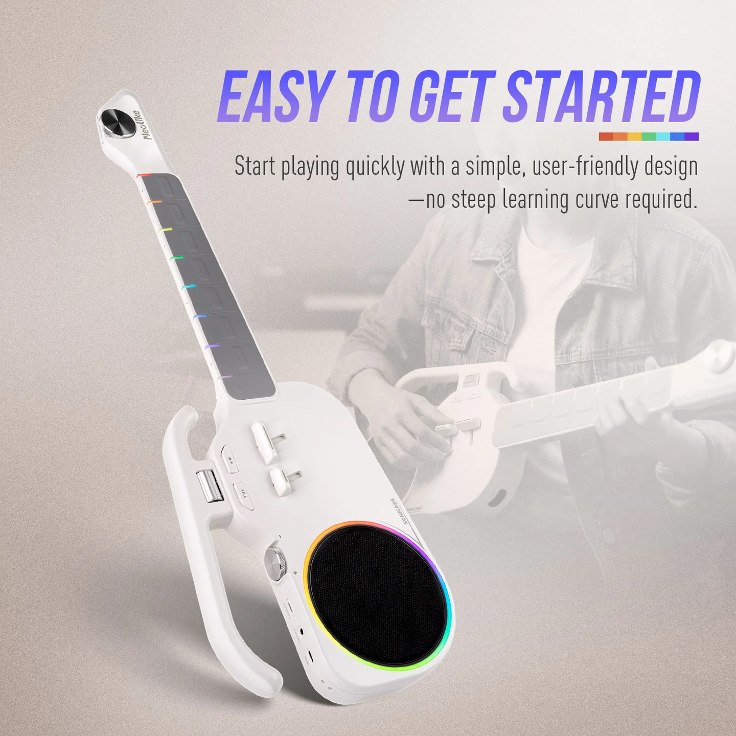 NeoUke Smart Guitar Smart Ukulele