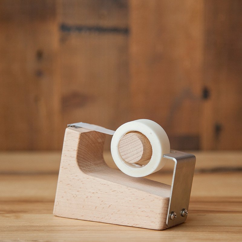 Wooden Adhesive Tape Tool