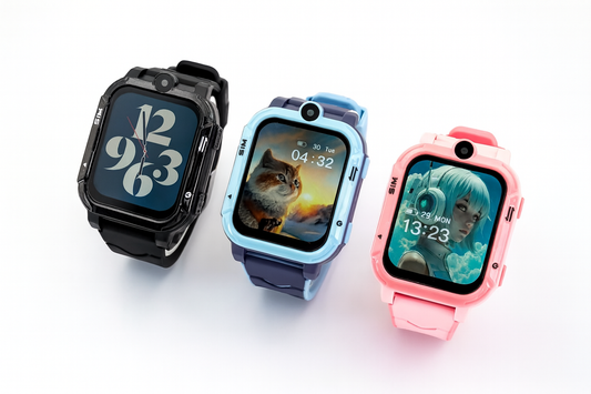 4G Kids Smartwatch with GPS Video Call Camera Sim Card for Boys Girls