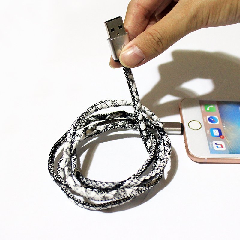 Snake Skin Lightning Cable