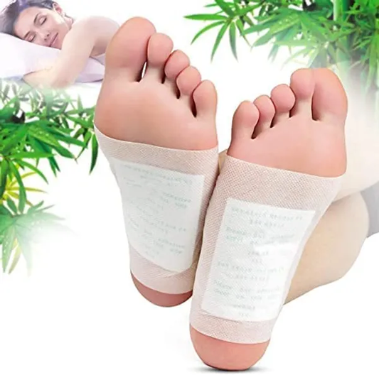 Detoxify stress relief pads for foot pack of 2 pair