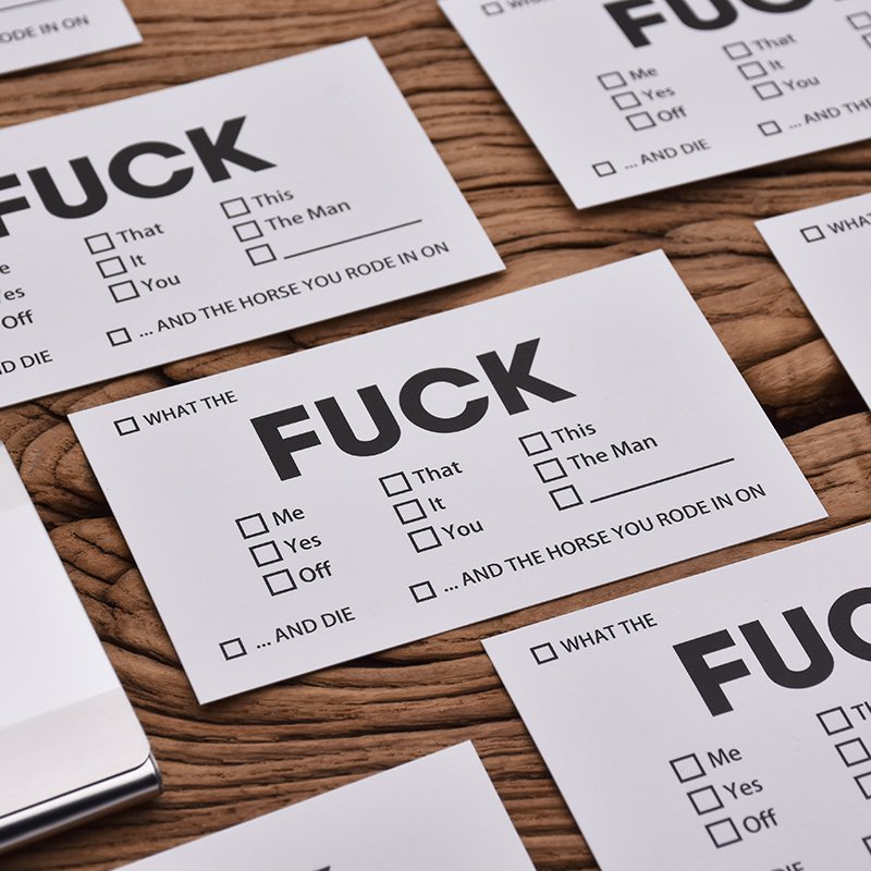 Check All That Apply Mini Cards