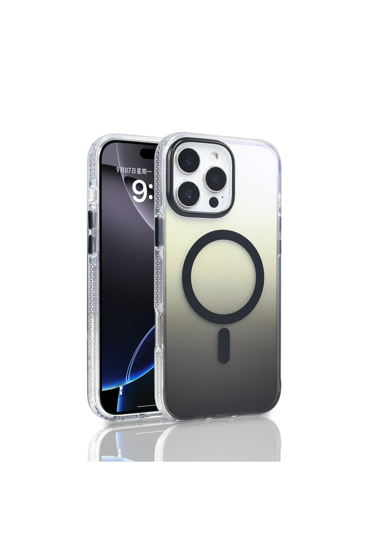 iPhone 16 Pro Max Case Rainbow Taurus Magnetic Charging Cover