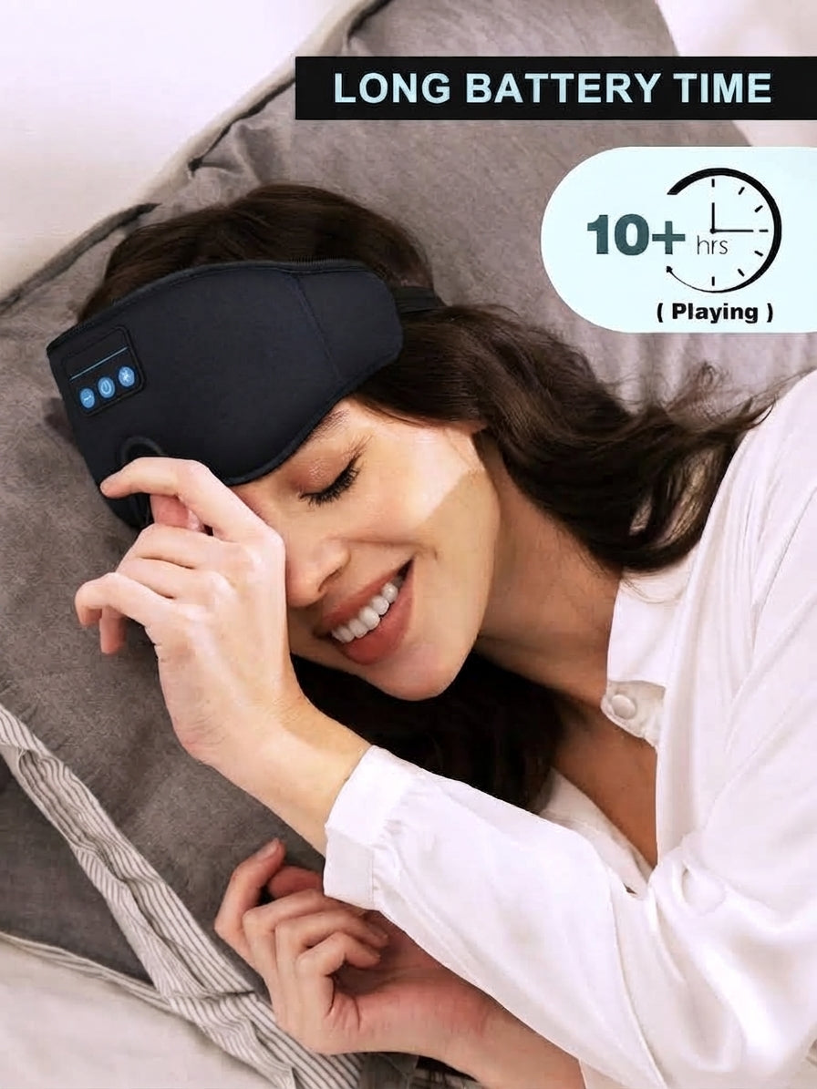 3-in-1 Bluetooth Sleep Mask with Wireless Headphones