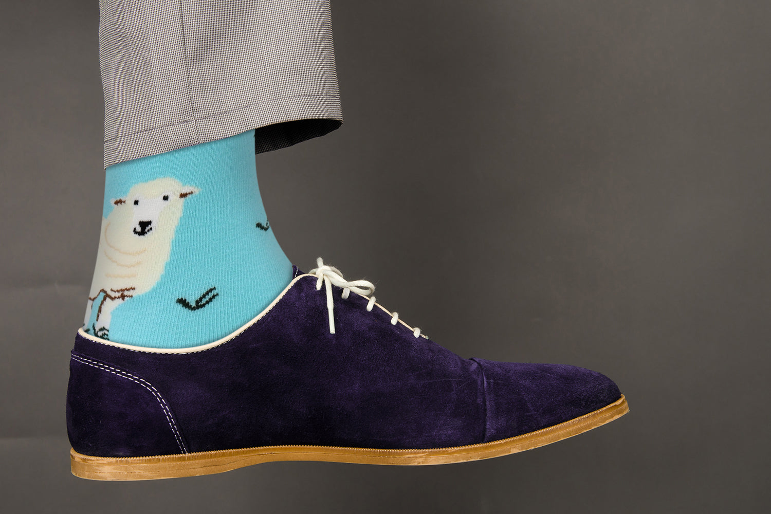 Sick Socks – Sheep – Down on the Farm Casual Dress Socks