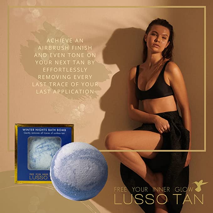 Tan Removing Bath Bomb - Winter Nights
