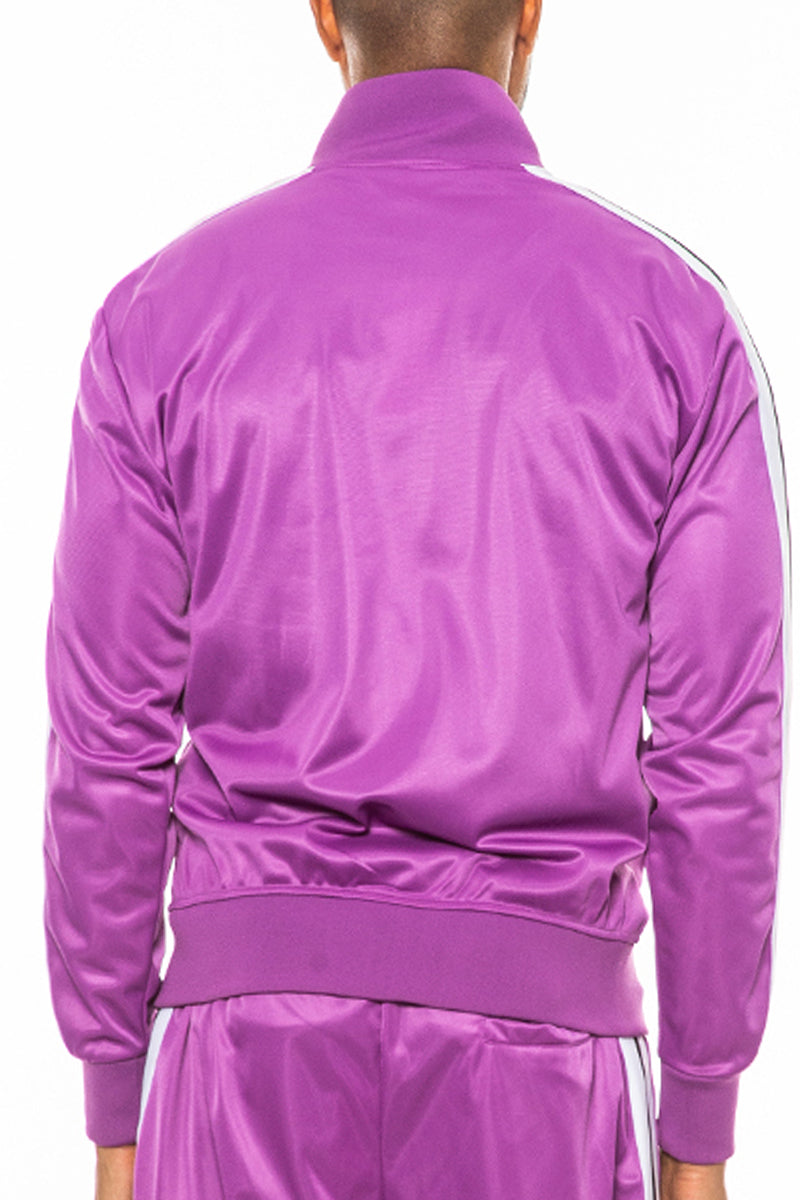 STRIPED TAPE TRACK JACKET