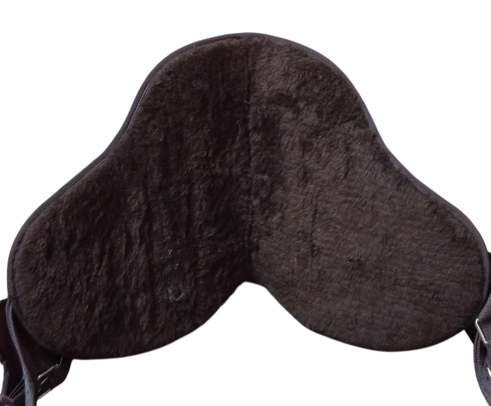 Synthetic Bareback Treeless Horse Saddle Size 17" Inch