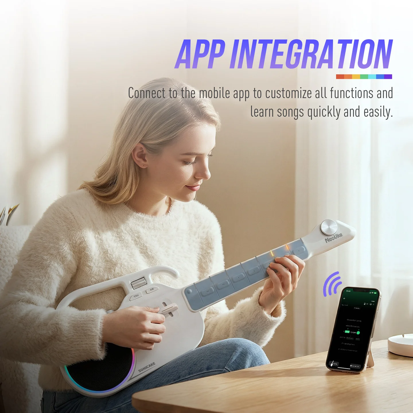 NeoUke Smart Guitar Smart Ukulele