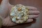 Red Cameo Seashell Shell Trinket Box