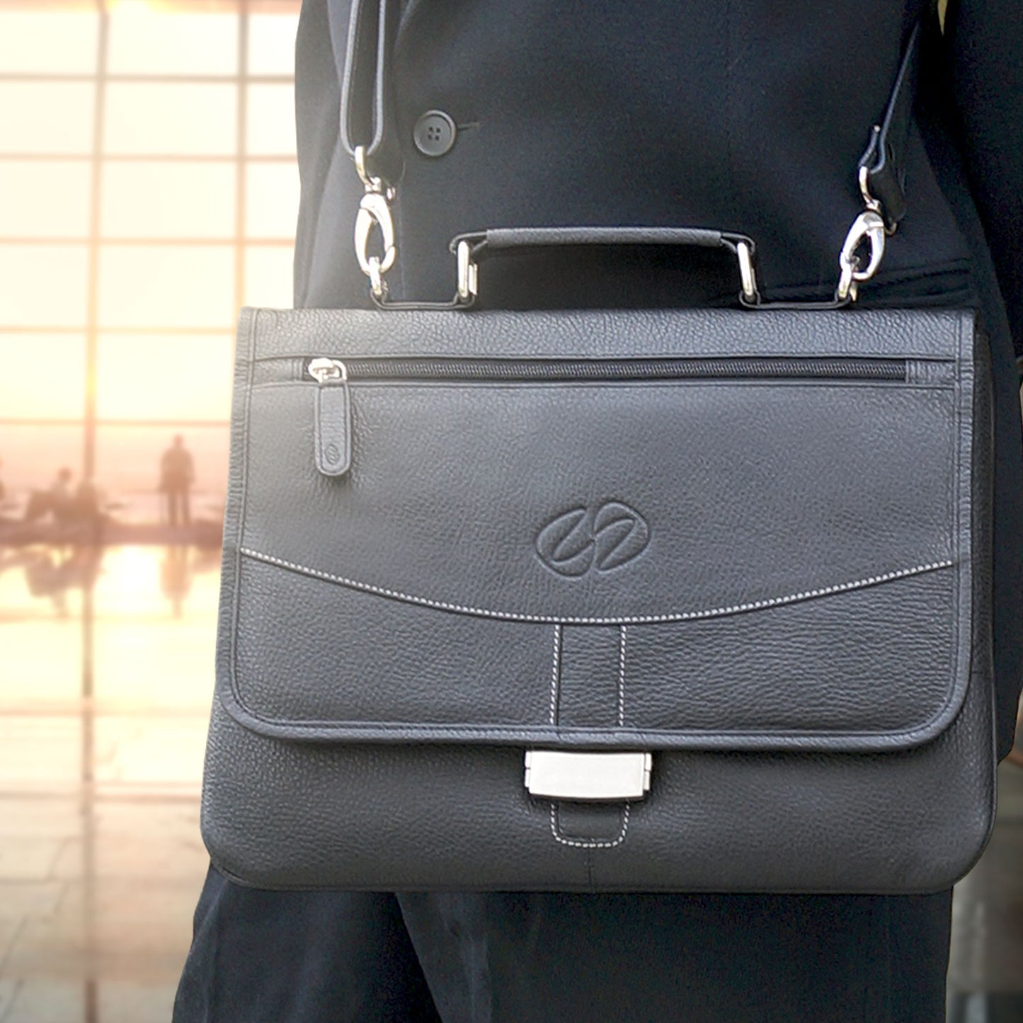 MacCase Premium Leather iPad Pro Briefcase