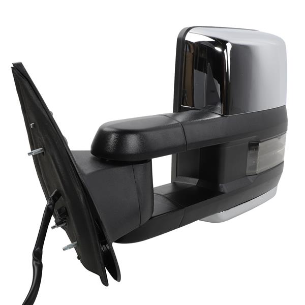Heated Chrome Towing Mirrors for 07-13 Chevy Tahoe LED Signal