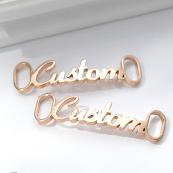 TagMyStep™ – Personalized Sneaker Lace Buckle (1 Pair)