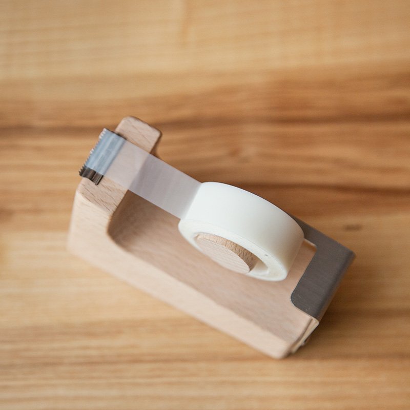 Wooden Adhesive Tape Tool