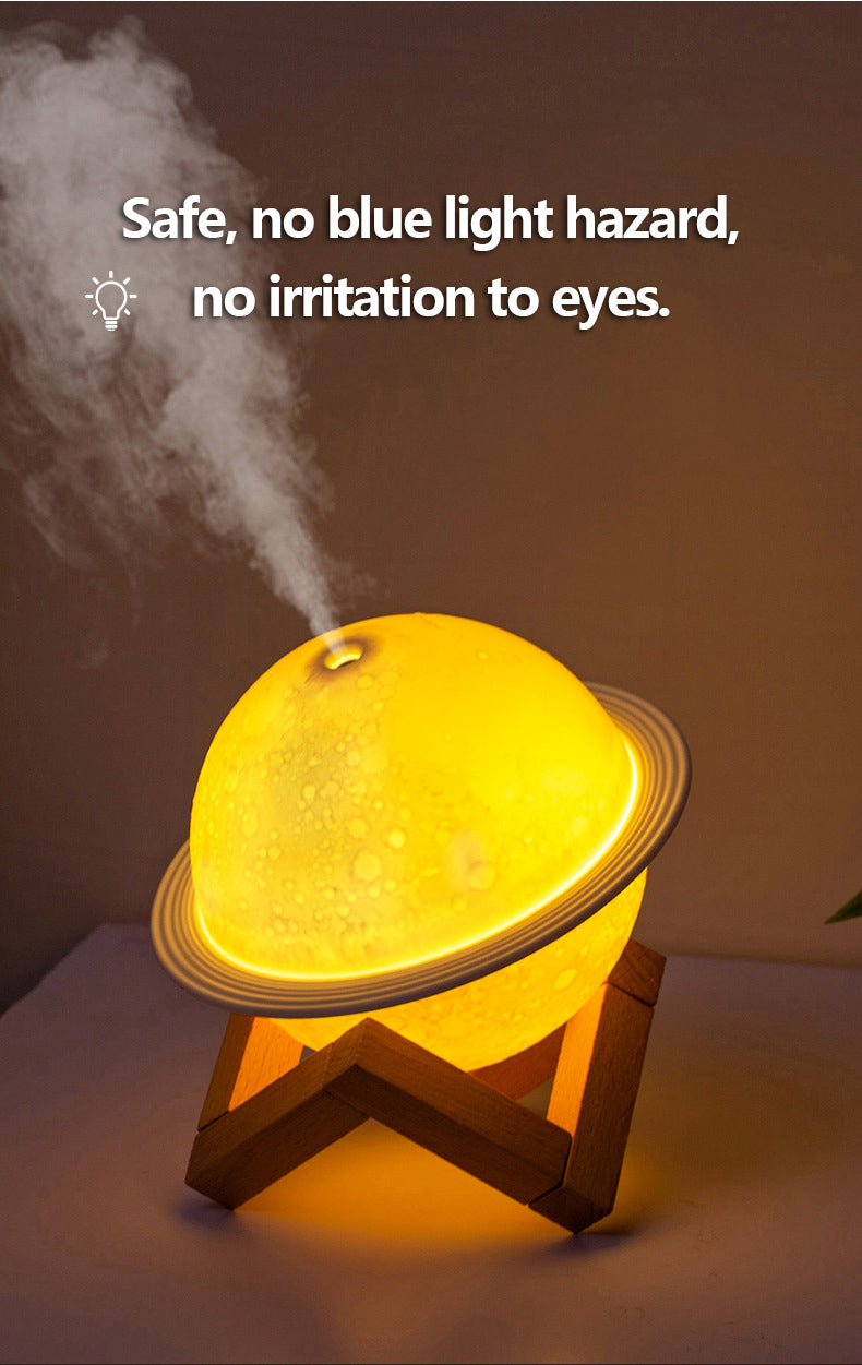 200Ml 3D Moon Lamp Air Purifier