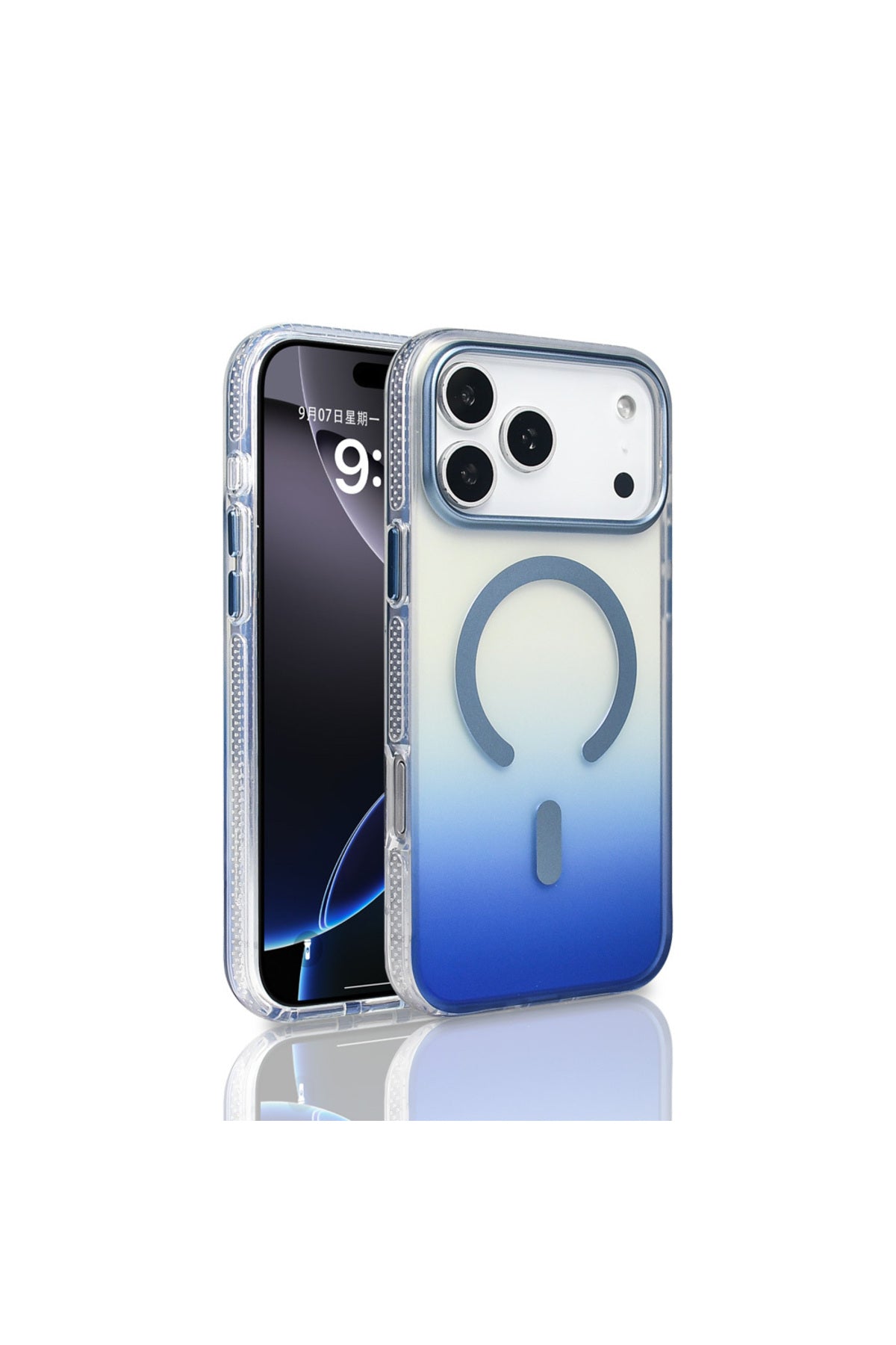 iPhone 17 Pro Max Case Rainbow Taurus Magnetic Charging Cover